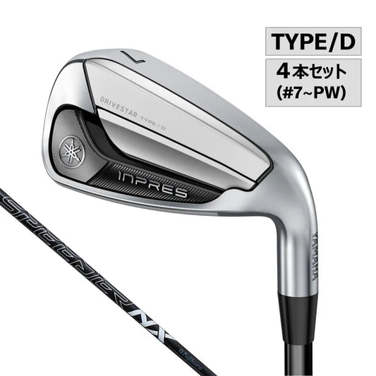 【取寄せ商品】INPRES DRIVESTAR TYPE/D アイアン SPEEDER NX for Yamaha M-425i 4本セット（#7～PW）