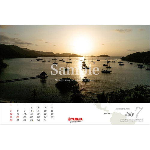 2026年版ヤマハマリンカレンダー