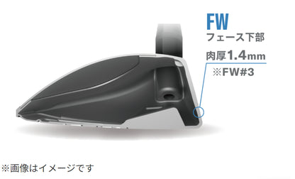 【取寄せ商品】INPRES DRIVESTAR レディースフェアウェイウッド ELDIO for Yamaha TM-325F